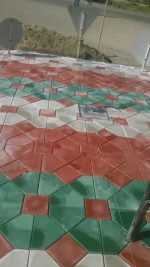 قالب سنگ مصنوعی وکیوم پنچ ضلعی