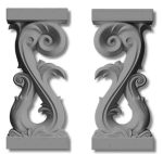 قالب وکیوم نرده پیچک 35x82