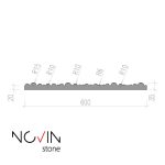 قالب وکیوم طرح هانا 100x60